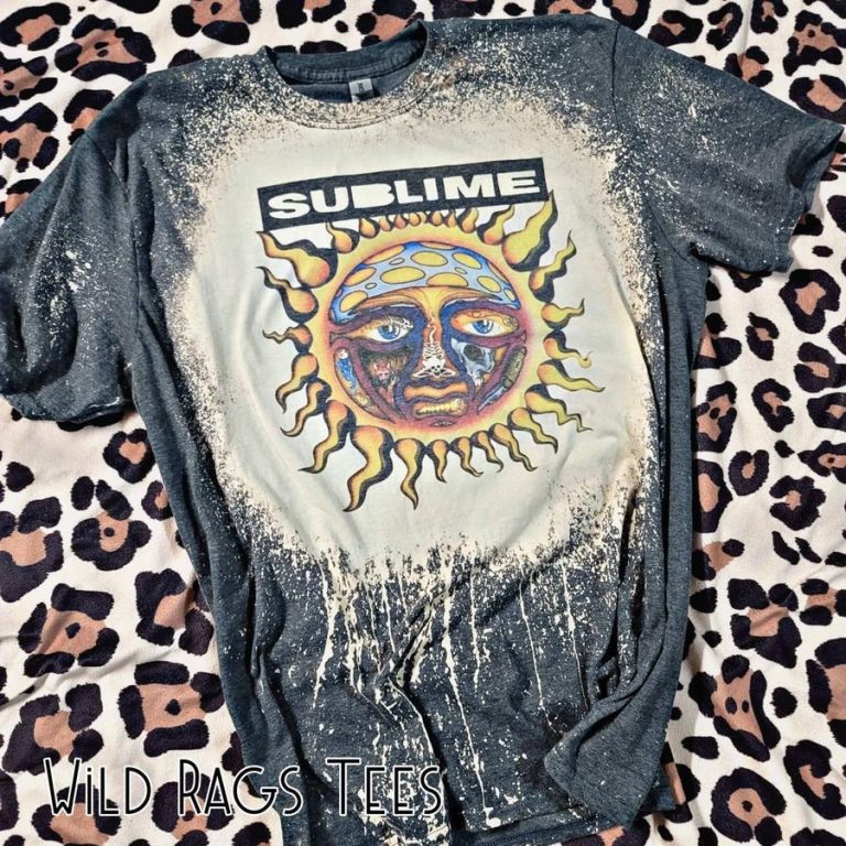 Sublime band bleach shirt 8