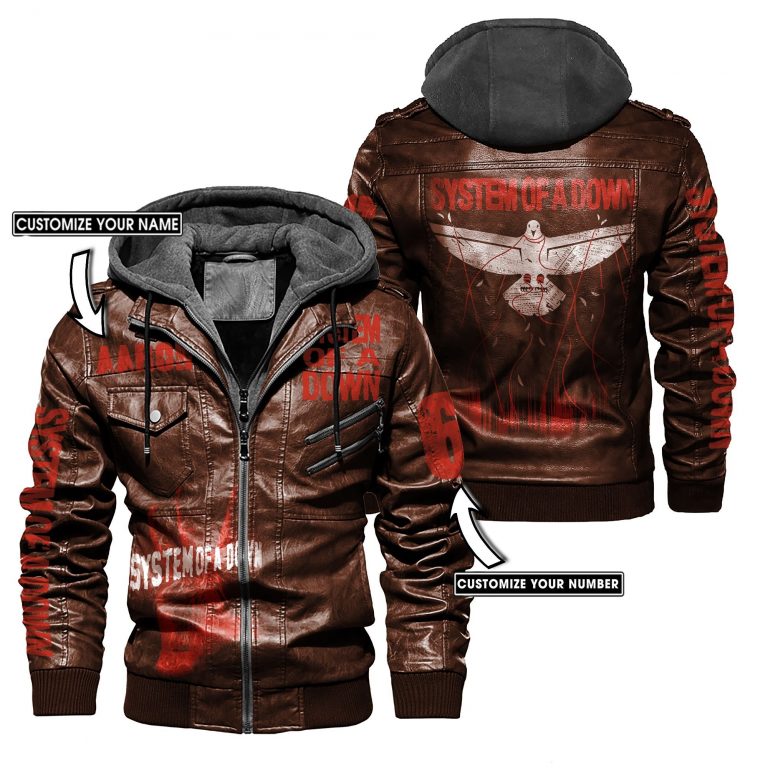System of a Down custom leather jacket 14