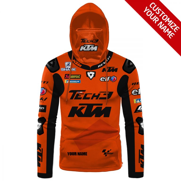 Tech3 KTM Factory Racing custom name hoodie mask 6