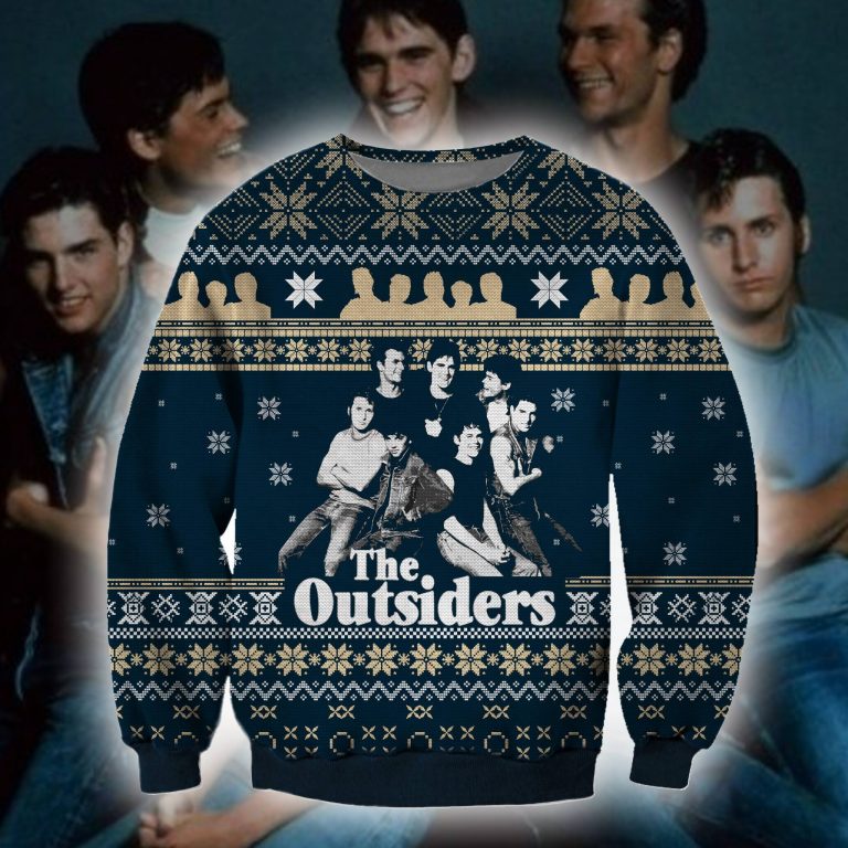 The Outsider ugly christmas sweater, sweatshirt 8