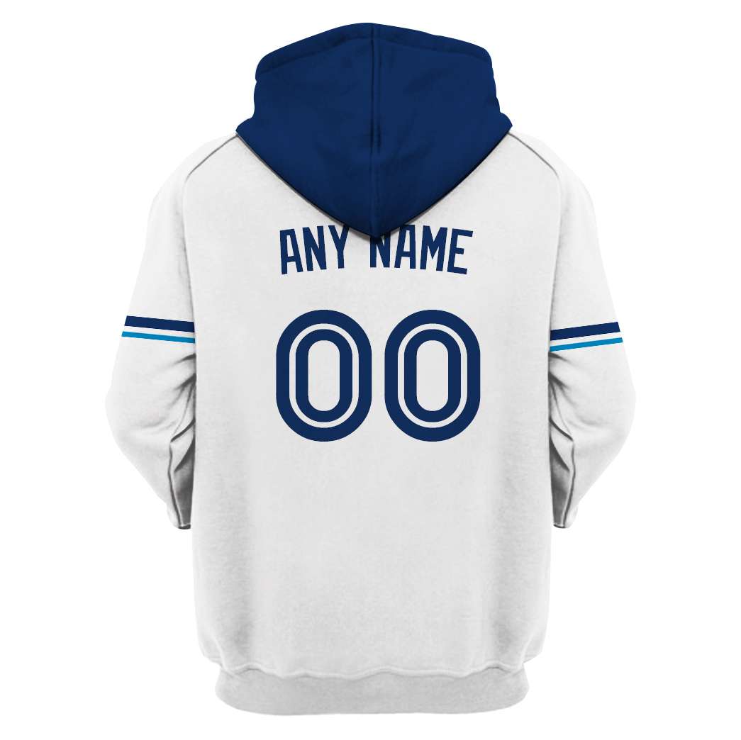 Toronto Blue Jays custom name and number 3d hoodie, hoodie mask 15