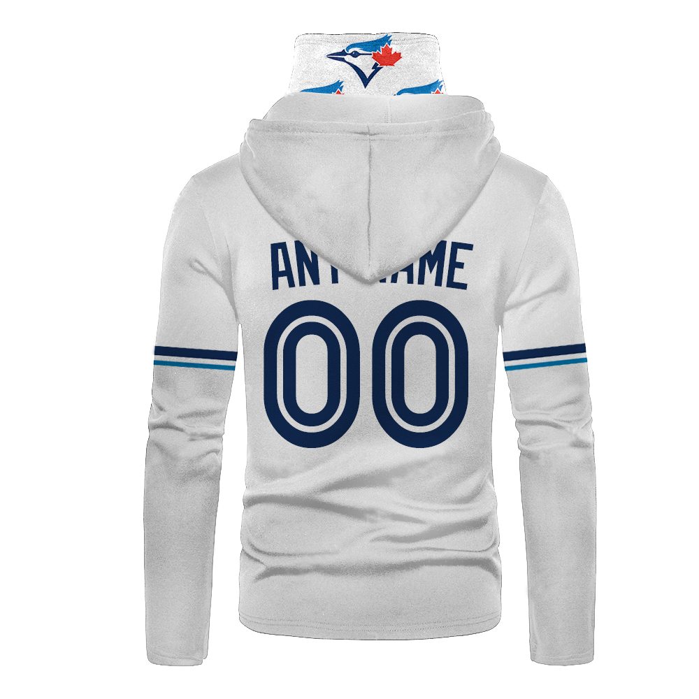 Toronto Blue Jays custom name and number 3d hoodie, hoodie mask 11