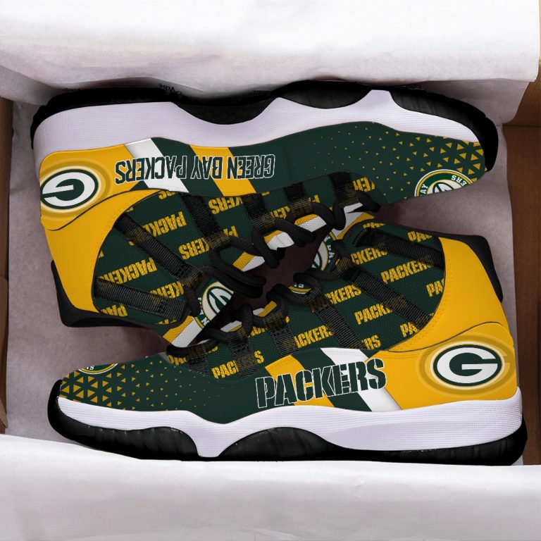 Green Bay Packers Air Jordan 11 sneaker shoes 11