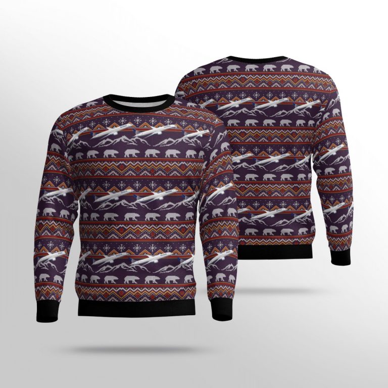 United Airlines Boeing 787 10 Dreamliner Christmas sweater, sweatshirt 10