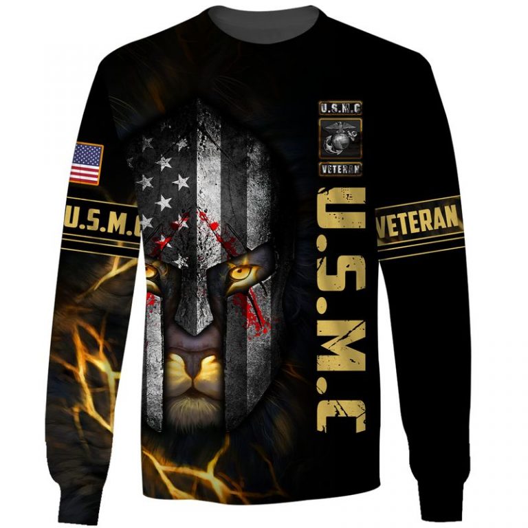 United States Marine Corps Veteran Lion 3d shirt, hoodie 18