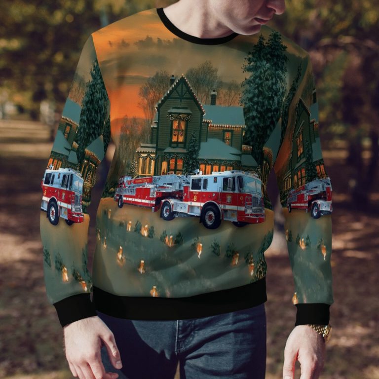 Washington DC Fire and EMS Christmas sweater, sweatshirt 16