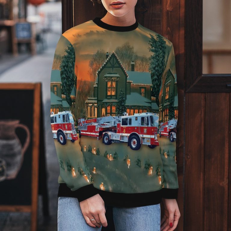 Washington DC Fire and EMS Christmas sweater, sweatshirt 14