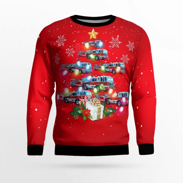 Washington DC Fire and EMS Station Christmas sweater, sweatshirt 16