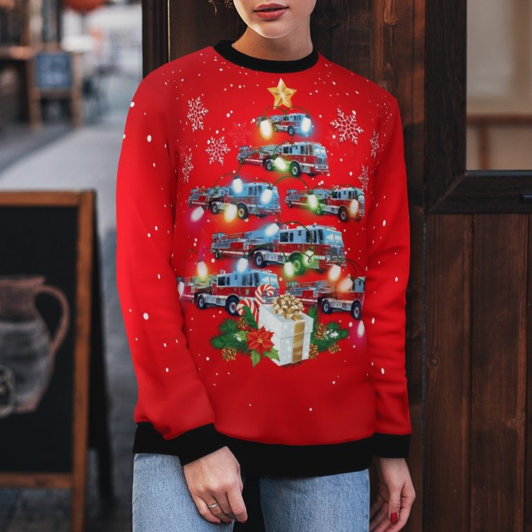Washington DC Fire and EMS Station Christmas sweater, sweatshirt 12