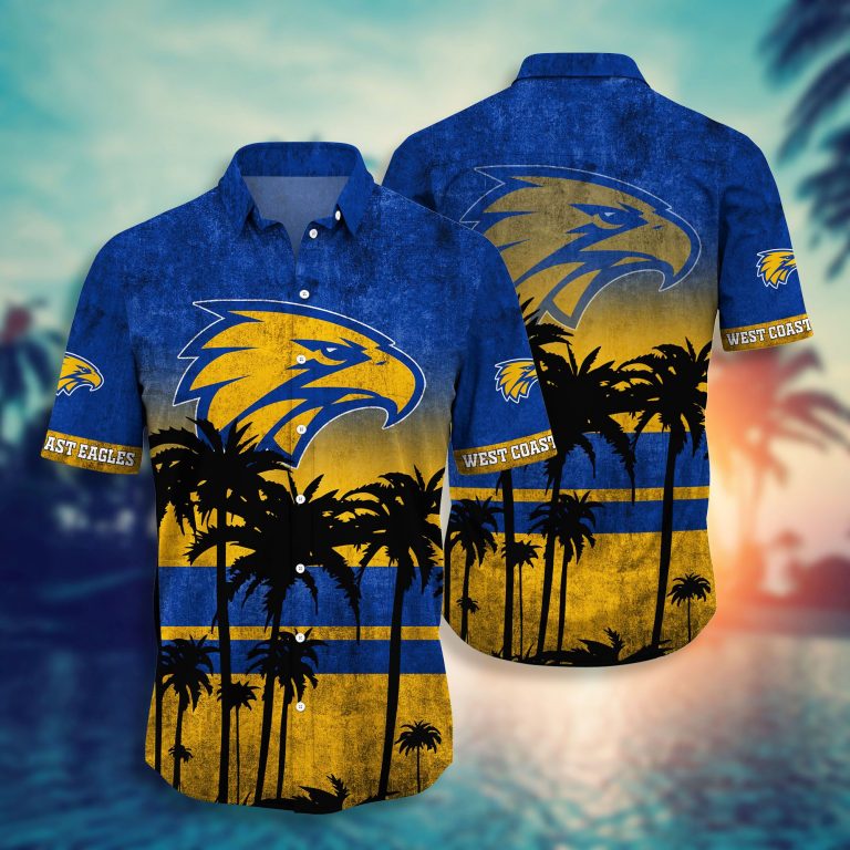 West Coast Eagles AFL Hawaiian shirt 12