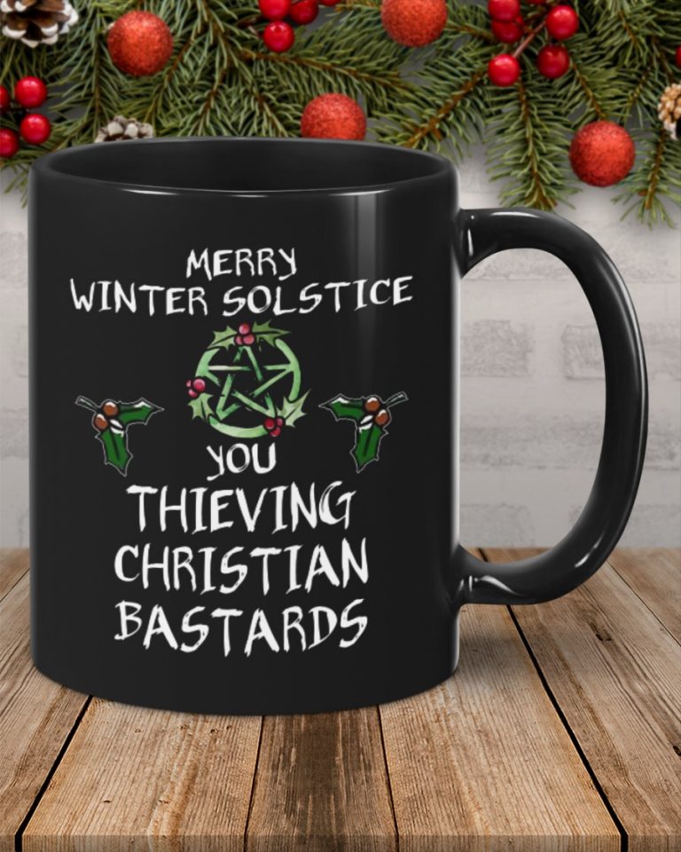 Witch Merry Winter you thieving christian bastards mug 17