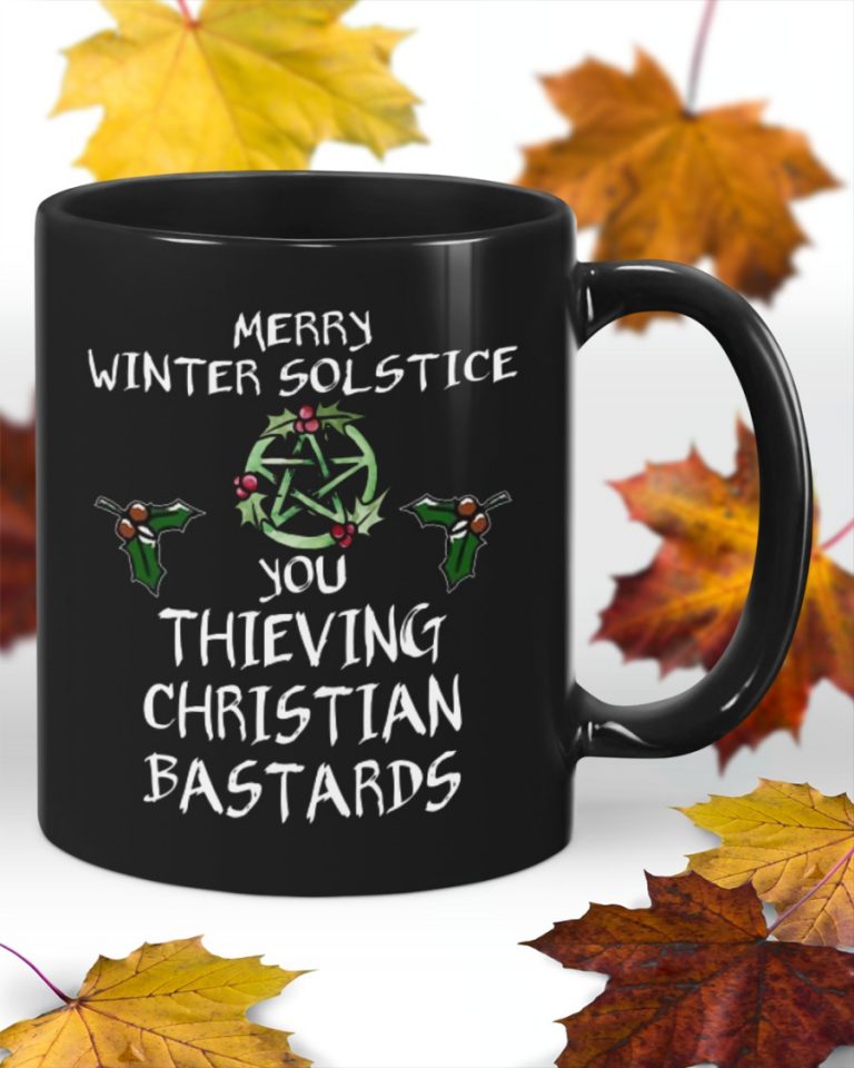 Witch Merry Winter you thieving christian bastards mug 16