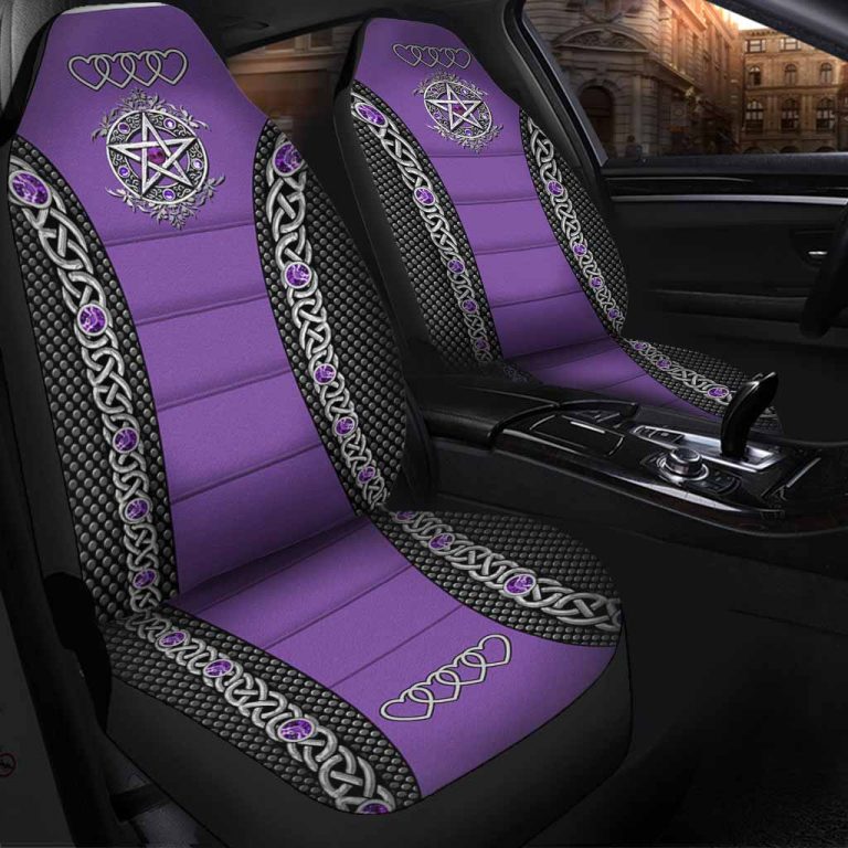 Witch Pentagram Seat Cover 13
