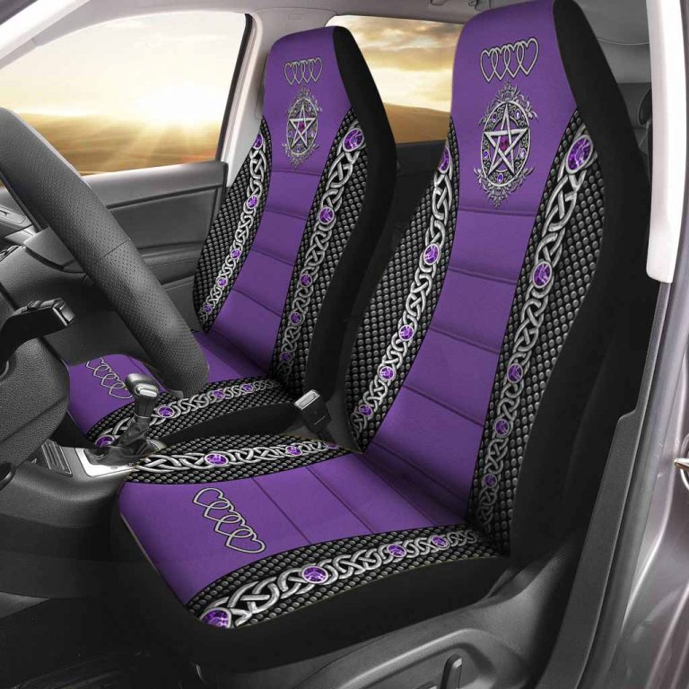 Witch Pentagram Seat Cover 10