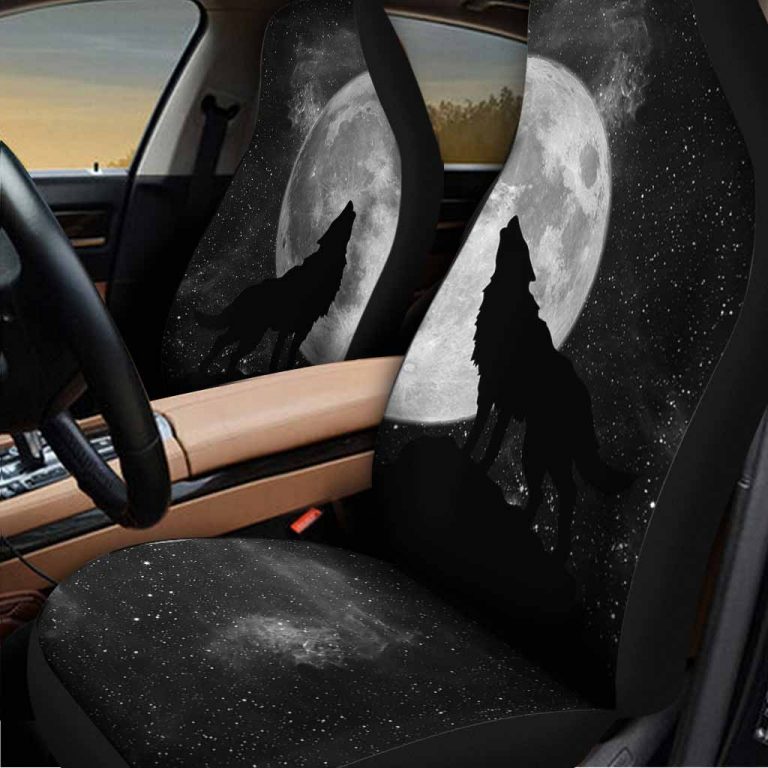 Wolf Moon Darkness Seat Cover 13