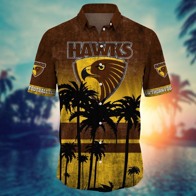 Hawthorn Hawks AFL Hawaiian shirt 12