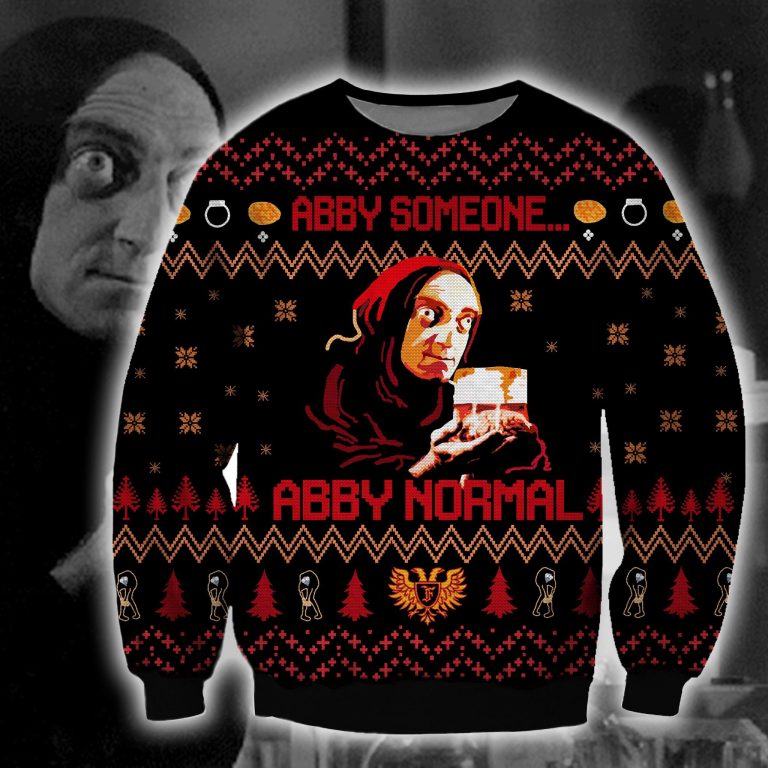 Young Frankenstein Abby Someone Abby normal ugly sweater 10