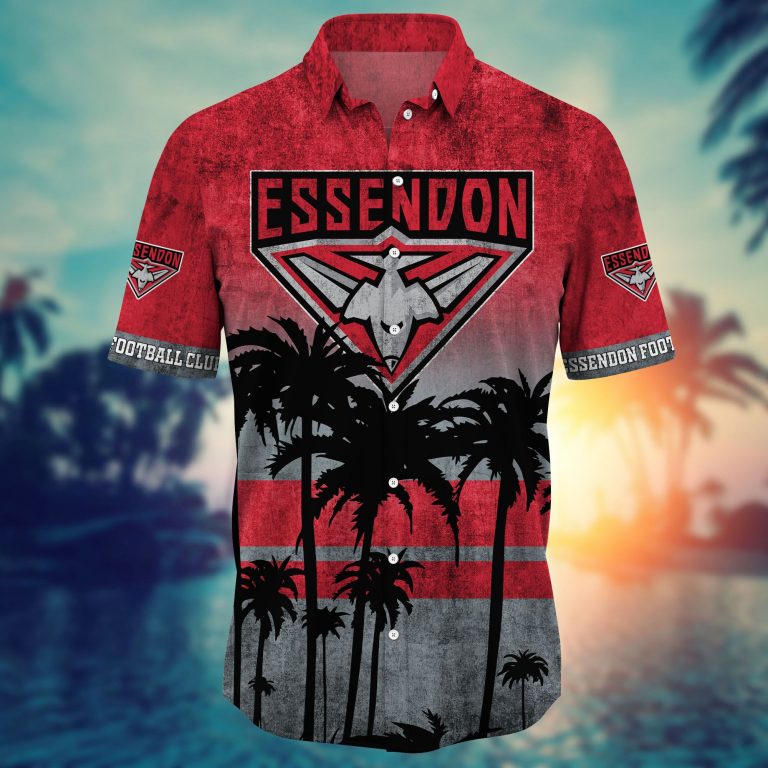 Essendon AFL Hawaiian shirt 14