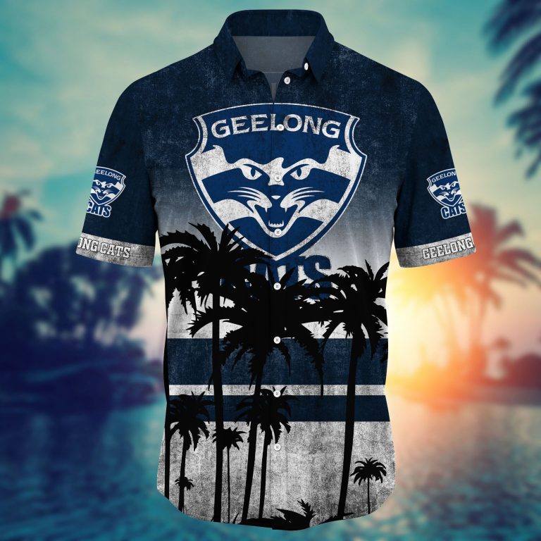 Geelong Cats AFL Hawaiian shirt 14