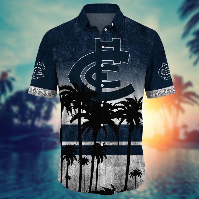 Carlton Blues AFL Hawaiian shirt 14