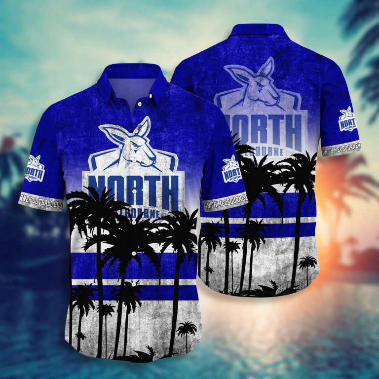 North Melbourne AFL Hawaiian shirt 12