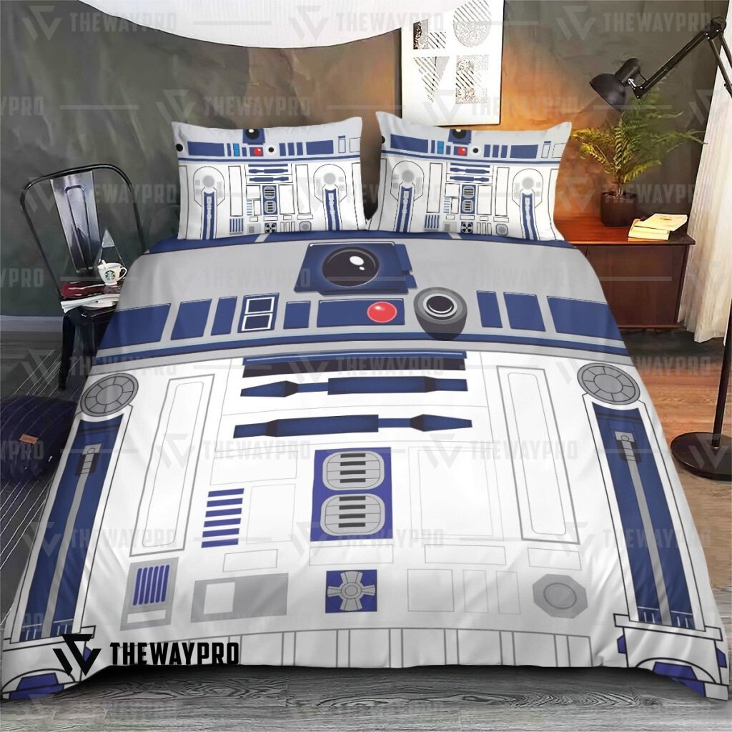 NEW R2d2 Adesivo Star Wars Bedding Set 6