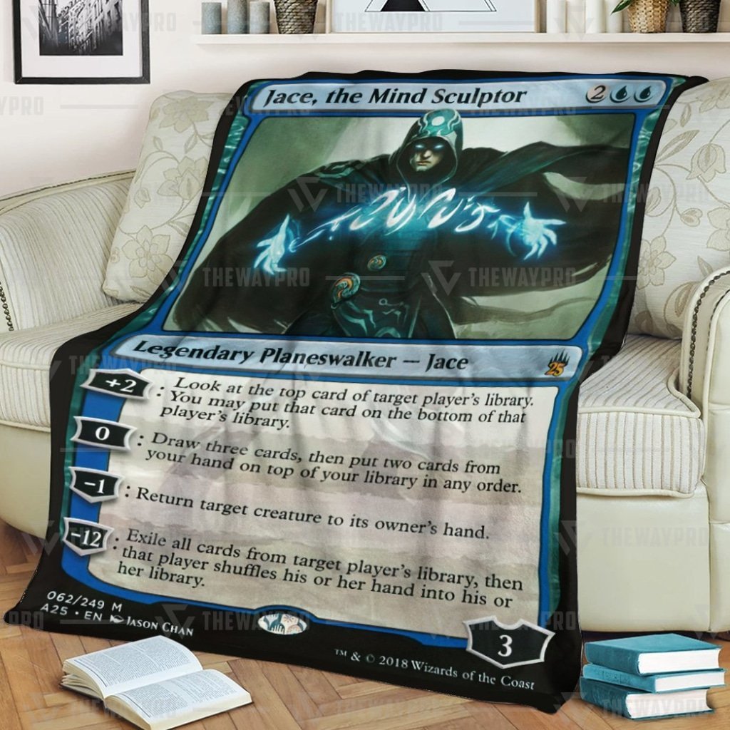 HOT Jace, the Mind Sculptor Magic The Gathering Blanket 1