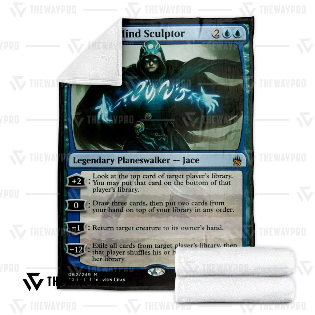 HOT Jace, the Mind Sculptor Magic The Gathering Blanket 5