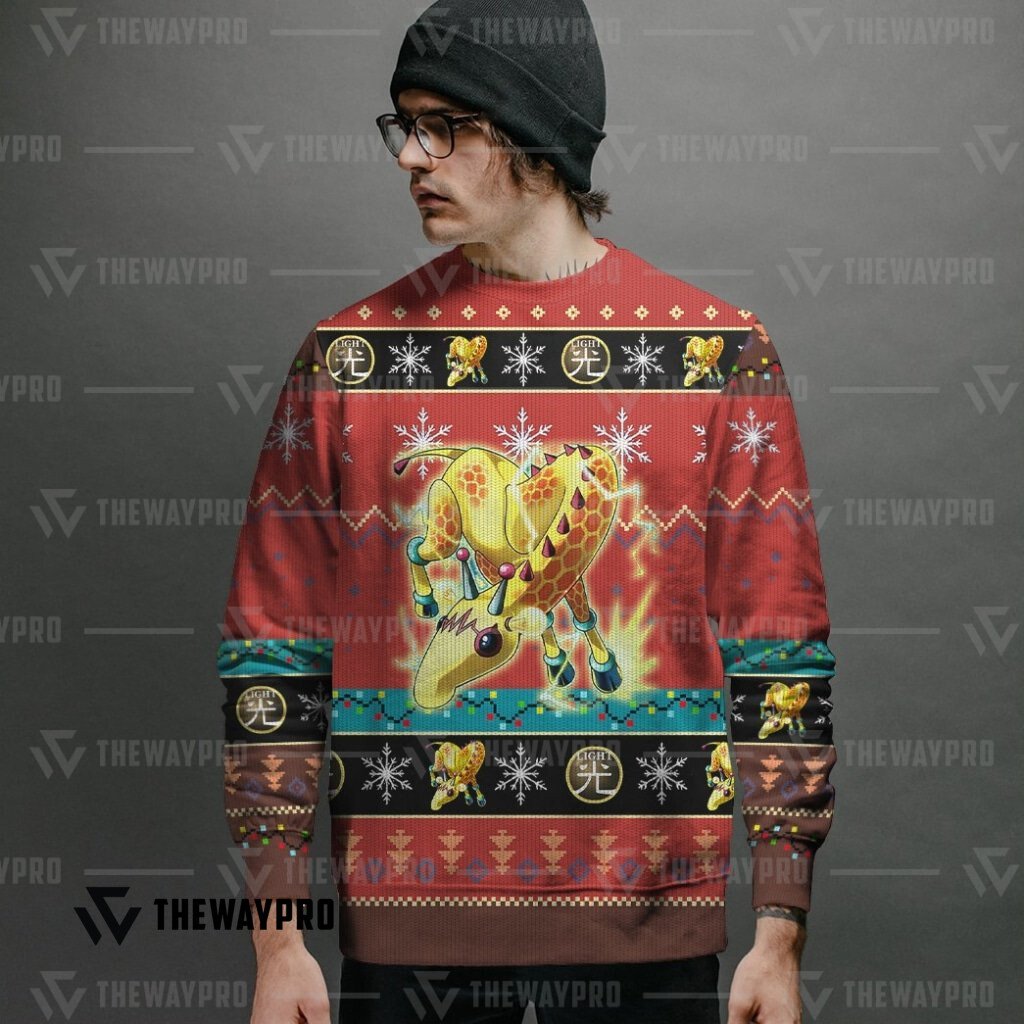 NEW Wattgiraffe Yu Gi Oh Christmas Sweater 11