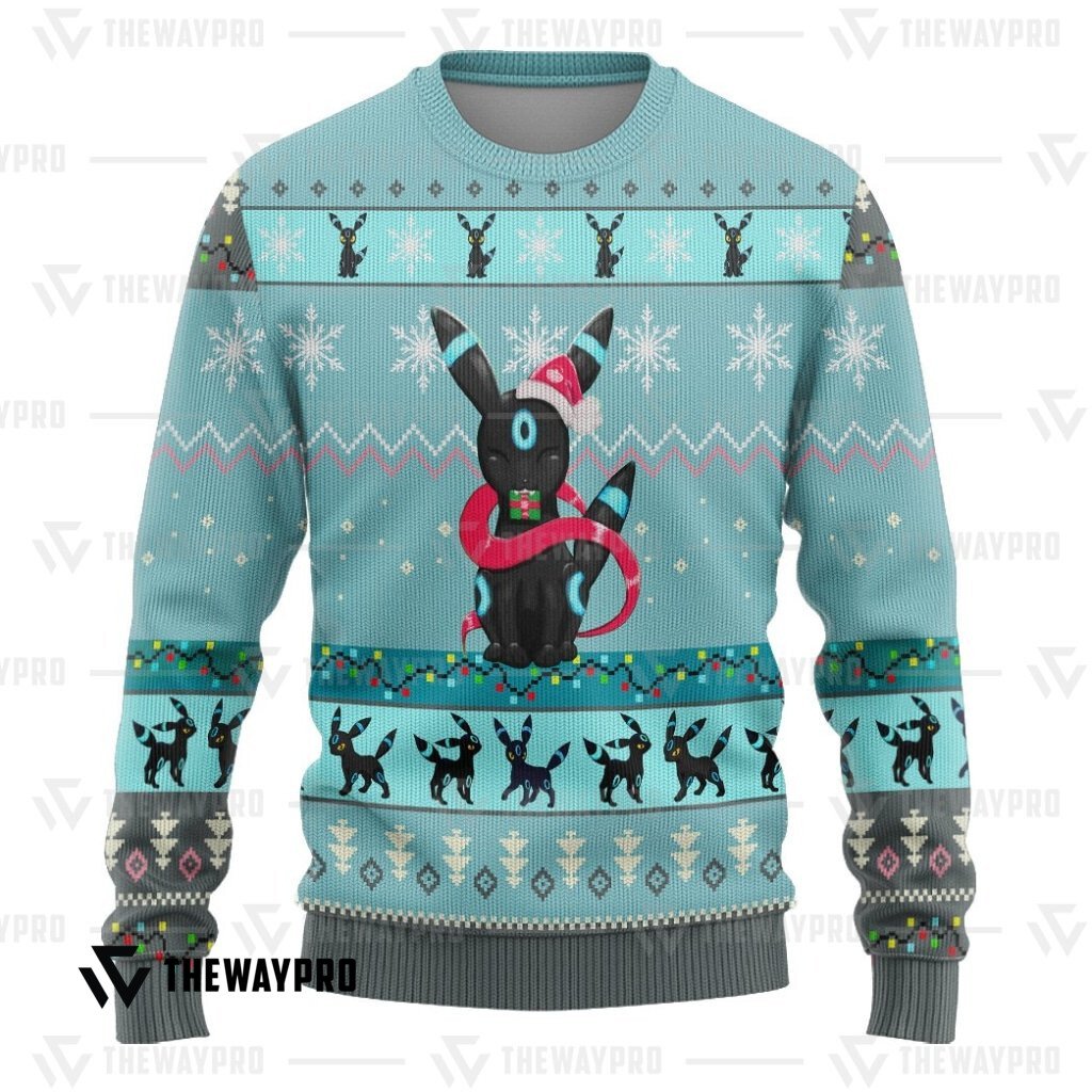 HOT Umbreon Pokemon Christmas Sweater 20