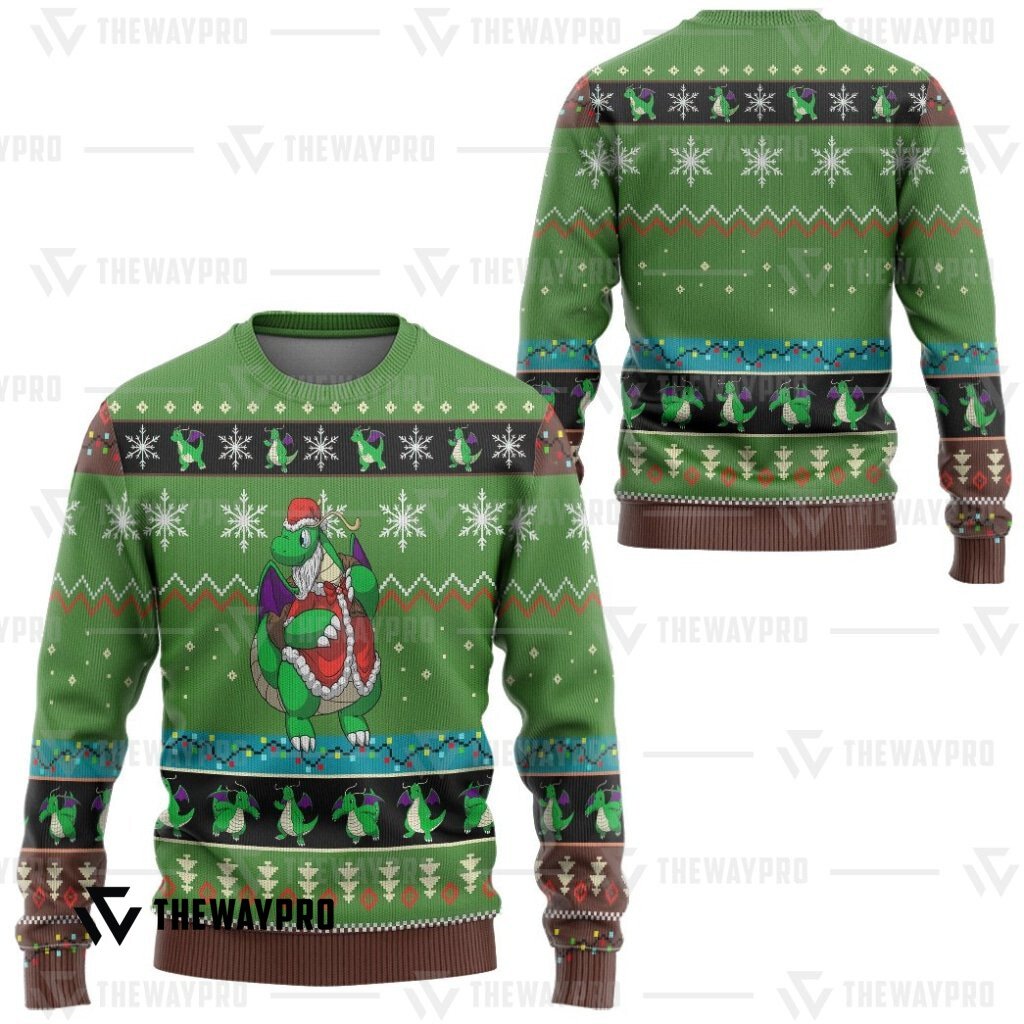 LIMITED Dragonite Pokemon Christmas Sweater 17