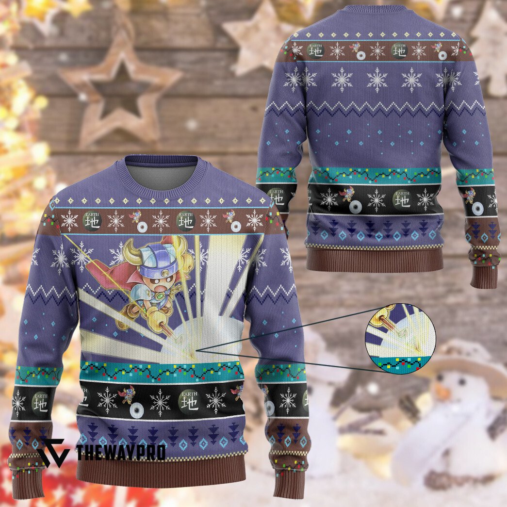 LIMITED Spell Striker Yu Gi Oh Christmas Sweater 1