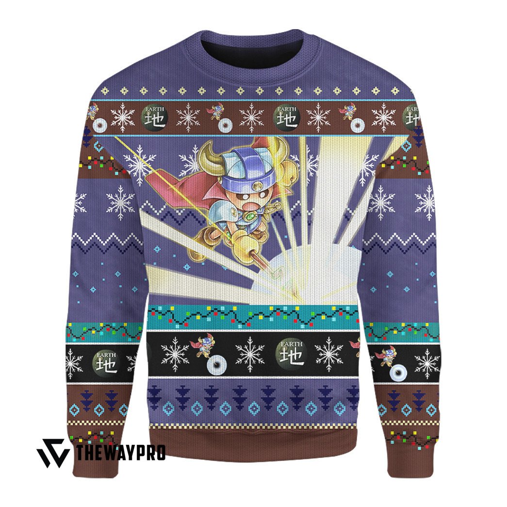 LIMITED Spell Striker Yu Gi Oh Christmas Sweater 5
