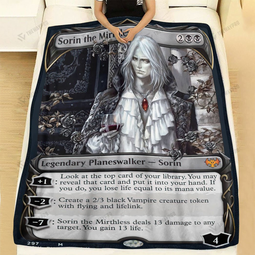 HOT Sorin the Mirthless Magic The Gathering Blanket 14
