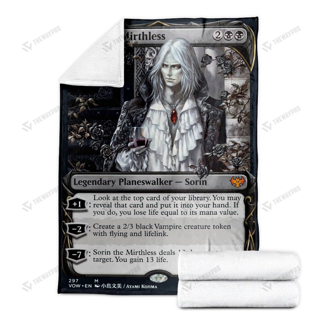 HOT Sorin the Mirthless Magic The Gathering Blanket 11
