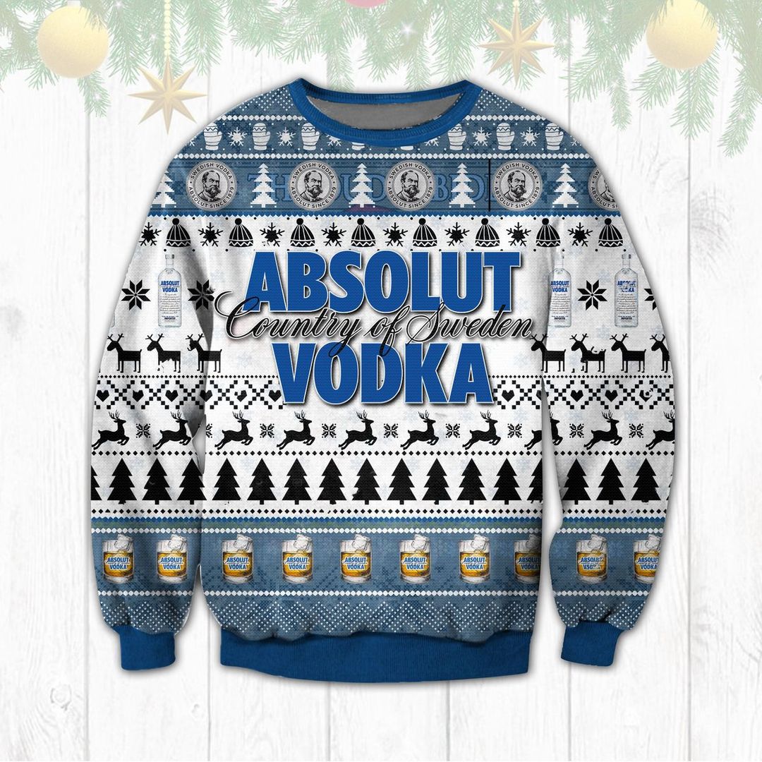 Ugly Christmas Sweater Absolut Vodka 10