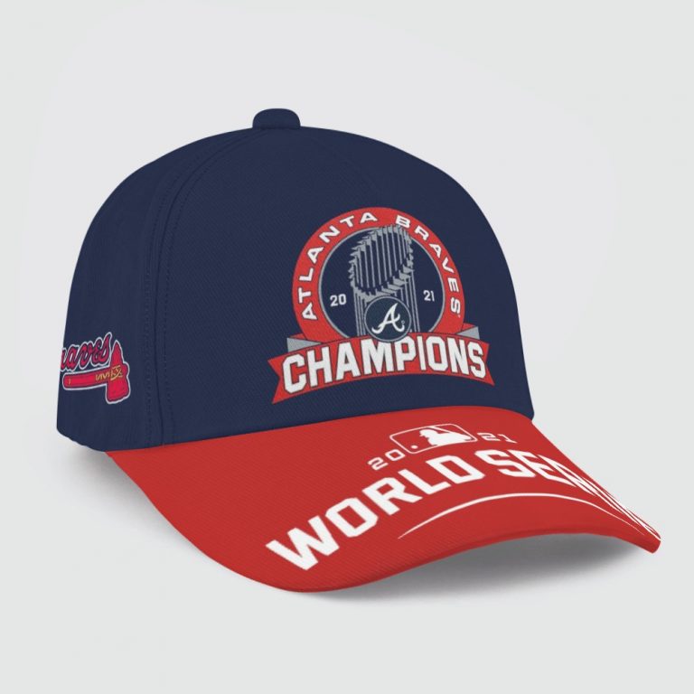 Atlanta Braves Champion 2021 cap hat 14