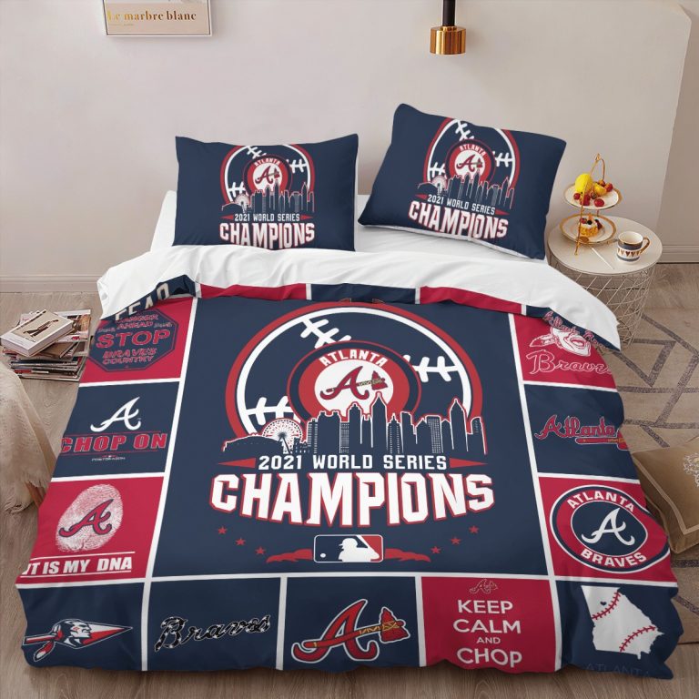 Atlanta Braves World Series Champion 2021 bedding set 10