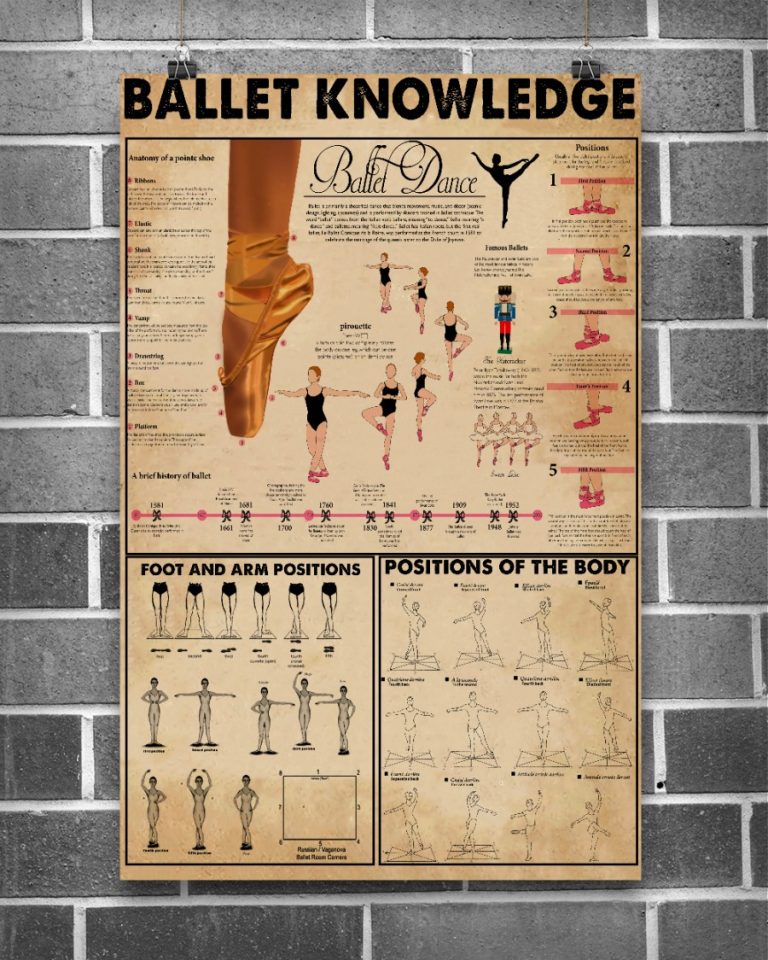 HOT Ballet Knowledge Vertical Poster 17