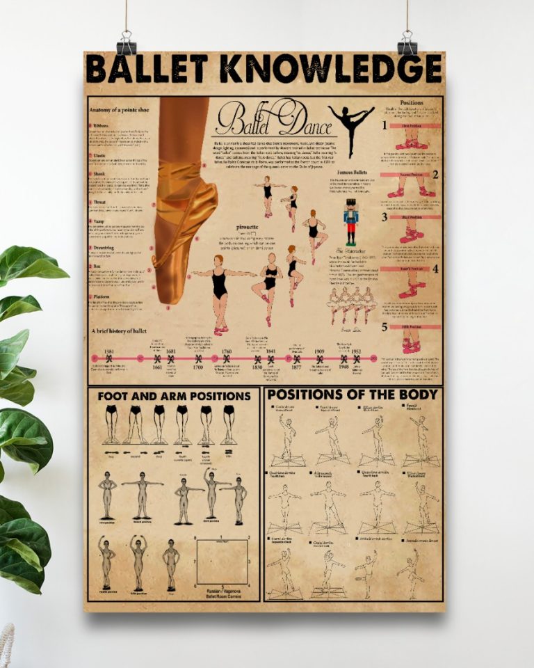 HOT Ballet Knowledge Vertical Poster 18