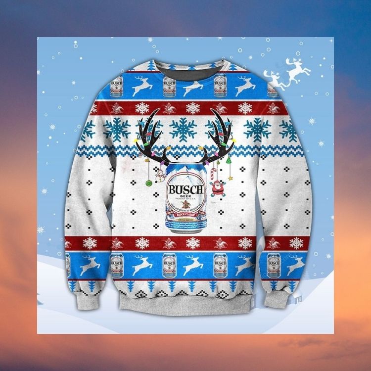 HOT Busch Beer Christmas sweater 4