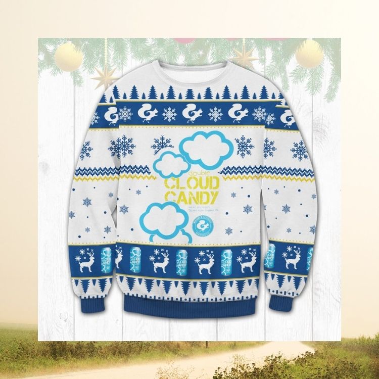 BEST Cloud Candy IPA ugly Christmas sweater 5