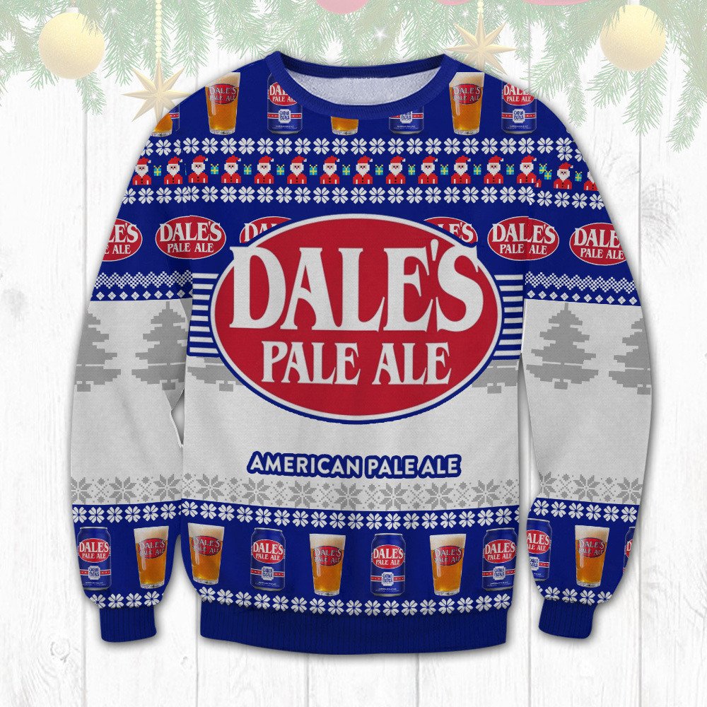 Dales Pale Ale American Pale Ale Christmas Sweater 1