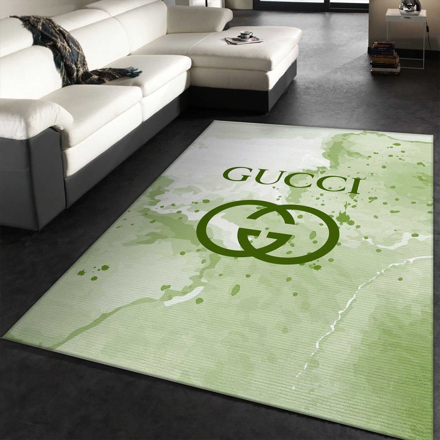 Gucci green rug 1