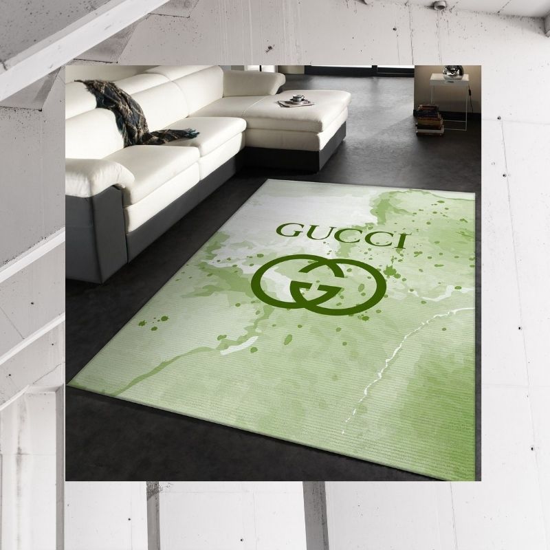 Gucci green rug 2
