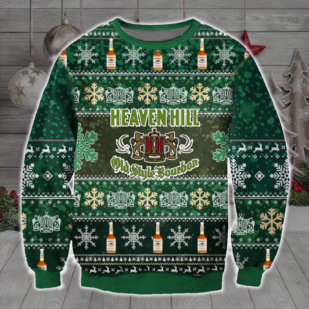 Heaven Hill Old Style Bourbon Christmas Sweater 1