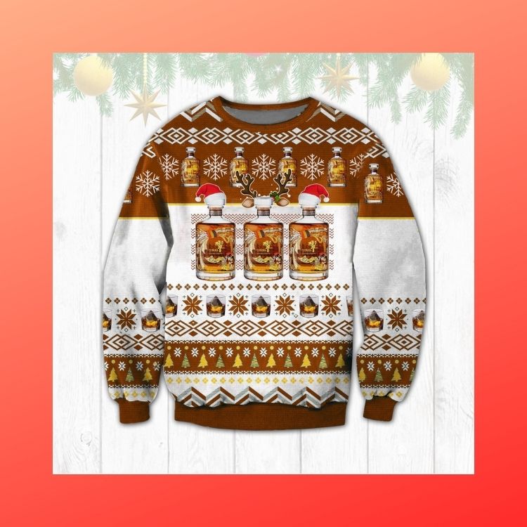 HOT Hibiki Japanese Harmony Whisky ugly Christmas sweater 4
