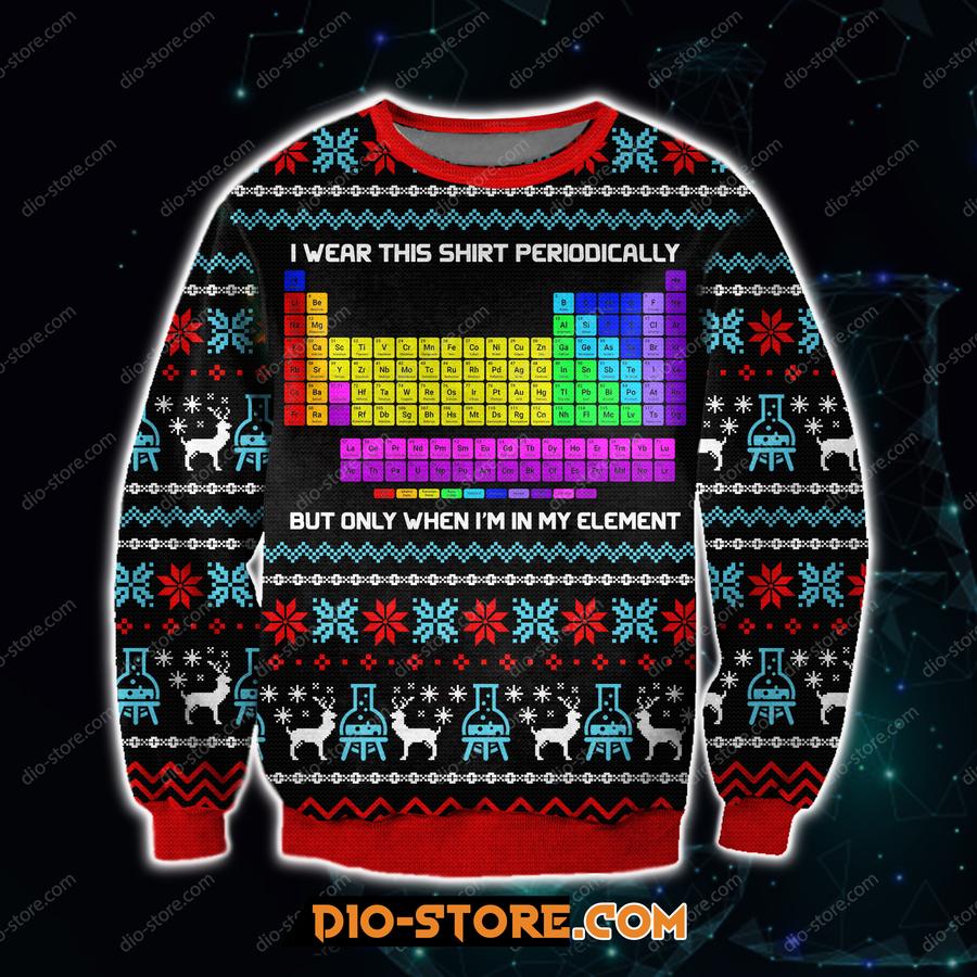 I_Wear_This_Shirt_Periodically_Christmas_Sweater