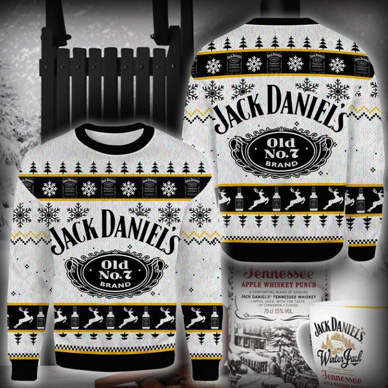 Jack Daniel Ugly Christmas Sweater