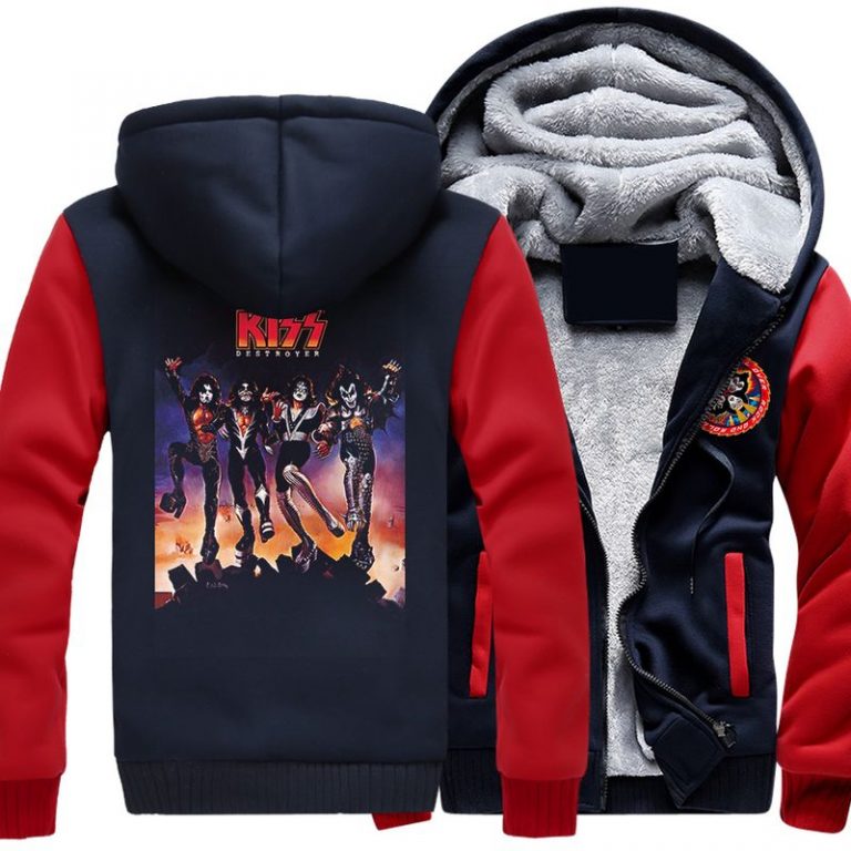 BEST Kiss Band 3d Fleece hoodie 10